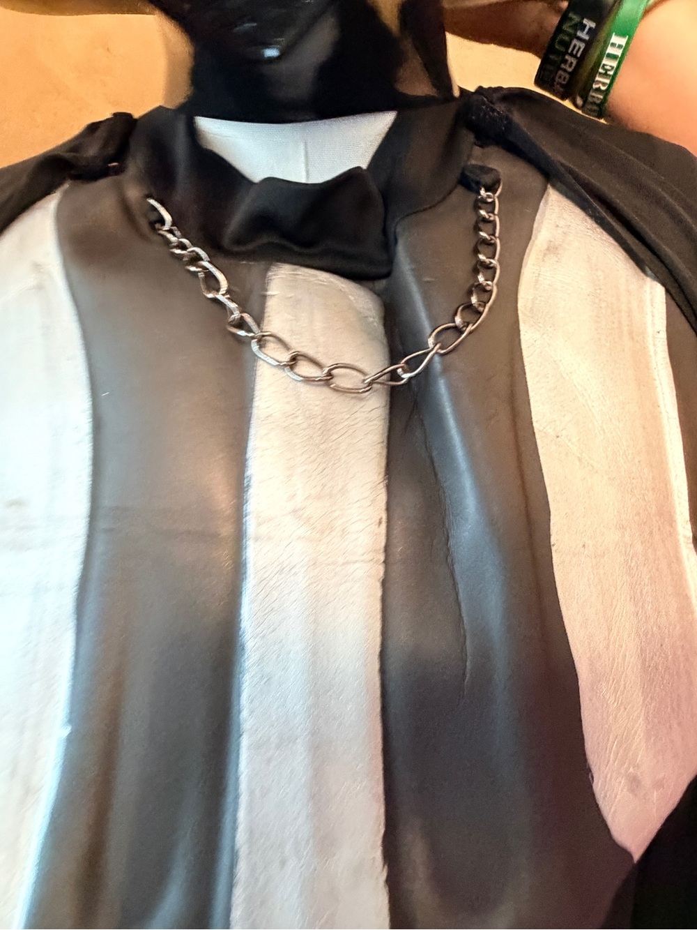Star Wars Black Galactic Dark Lord Costume with Cape and Control Panel - Picture 4 of 16
